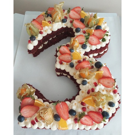 Red Velvet Numbrikujuline